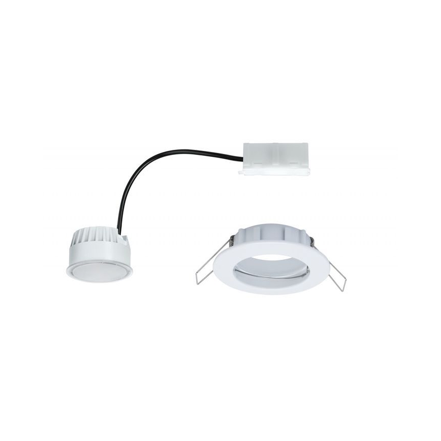 Paulmann 93973 - LED/6,8W IP44 Fürdőszobai beépíthető lámpa COIN 230V