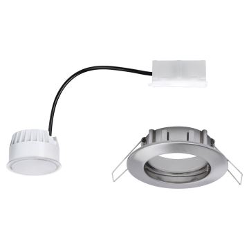 Paulmann 93975 - LED/6,8W IP44 Fürdőszobai beépíthető lámpa COIN 230V