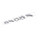 Paulmann 94108 - 5 db-os készlet LED/4,3W spotlámpa MAC kábelrendszerhez 230V matt króm