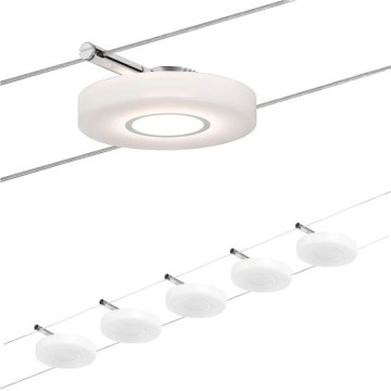 Paulmann 94109 - SZETT 5xLED/4,3W Komplett kábelrendszer MAC 230V fehér