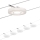 Paulmann 94109 - SZETT 5xLED/4,3W Komplett kábelrendszer MAC 230V fehér