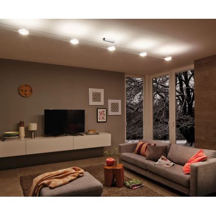 Paulmann 94109 - SZETT 5xLED/4,3W Komplett kábelrendszer MAC 230V fehér