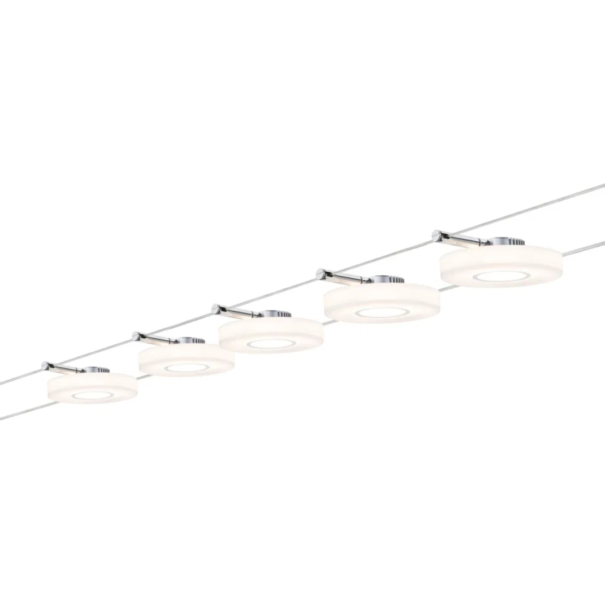 Paulmann 94109 - SZETT 5xLED/4,3W Komplett kábelrendszer MAC 230V fehér