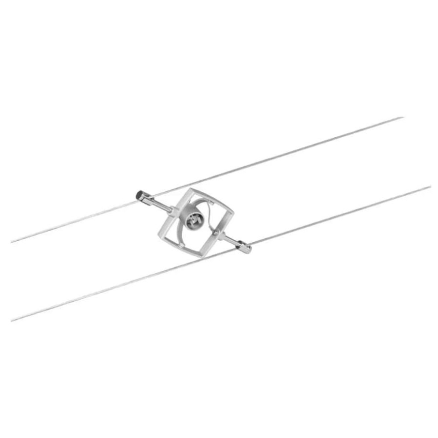 Paulmann 94133 - 5 db-os készlet GU5,3/10W spotlámpa MAC 230V drótrendszerhez, matt króm