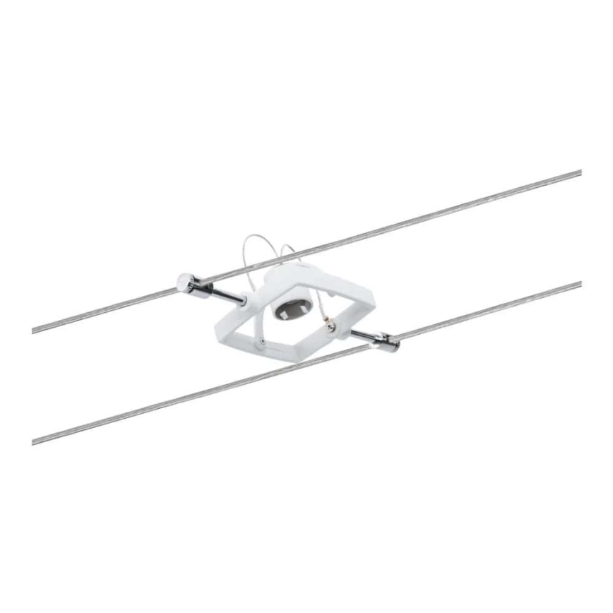 Paulmann 94149 - 5 db-os készlet GU5,3/10W spotlámpa feszített kábelrendszerhez TECH 230V fehér