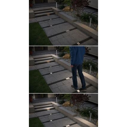 Paulmann 94238 - LED/0,7W IP67 Napelemes taposólámpa ARON 3,7V 650 mAh