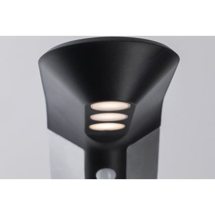Paulmann 94252 - LED/1,2W IP44 Napelemes kültéri lámpa érzékelővel SOLEY 230V