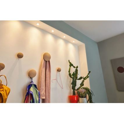 Paulmann 94292 - LED/4W IP23 Fürdőszobai beépíthető lámpa COIN 230V