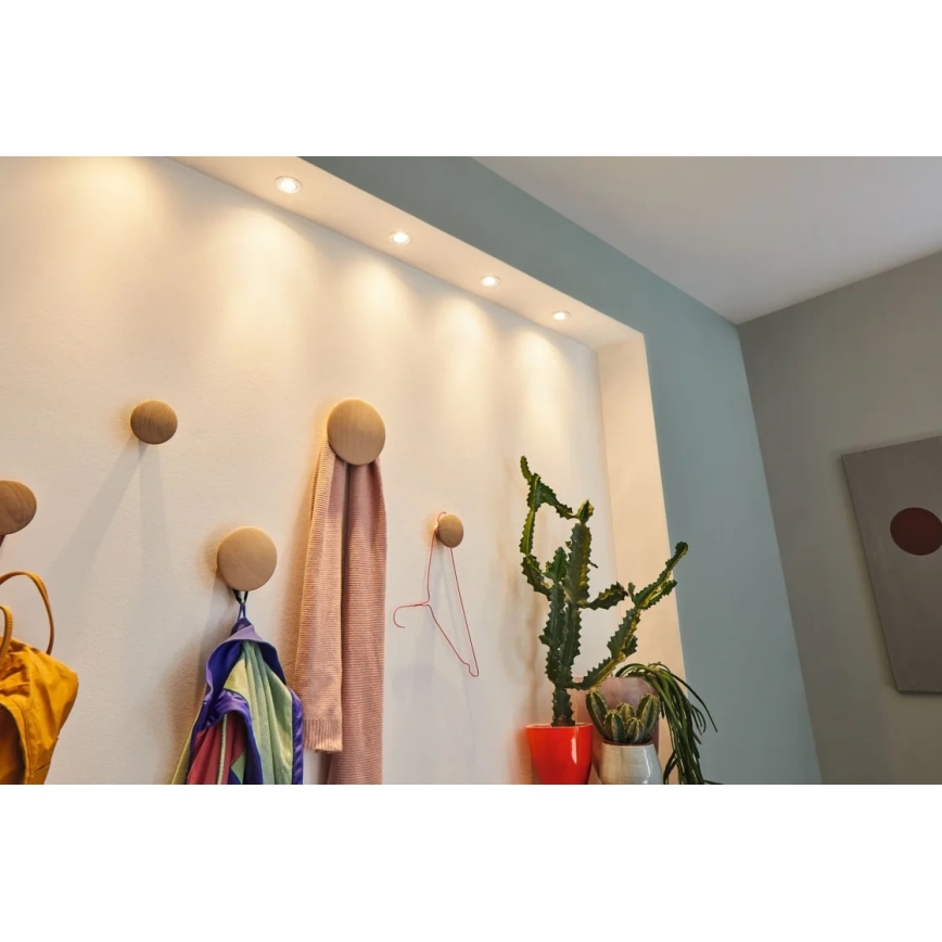 Paulmann 94292 - LED/4W IP23 Fürdőszobai beépíthető lámpa COIN 230V