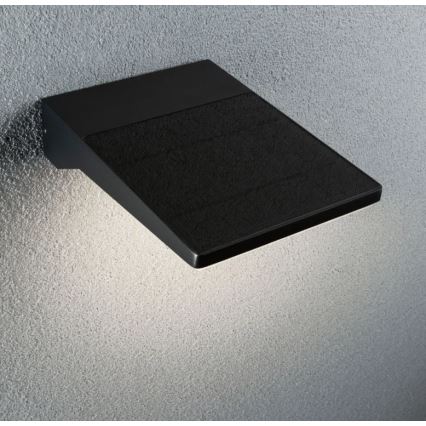 Paulmann 94334 - LED/5W IP44 Napelemes fali lámpa mozgásérzékelővel RONAS 3,7V