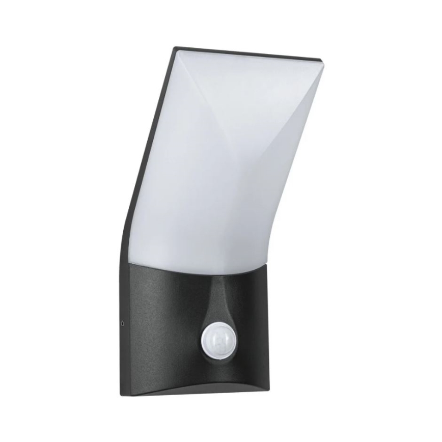 Paulmann 94402 - LED/10W IP44 Kültéri fali lámpa érzékelővel ADYA 230V