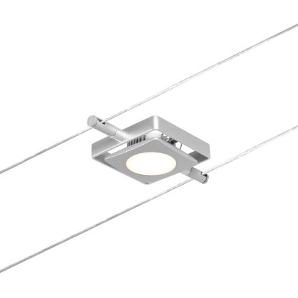 Paulmann 94420 - 5x LED/4,5W szett – komplett kábelrendszer MAC 230V matt króm
