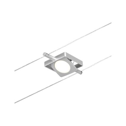 Paulmann 94420 - 5x LED/4,5W szett – komplett kábelrendszer MAC 230V matt króm