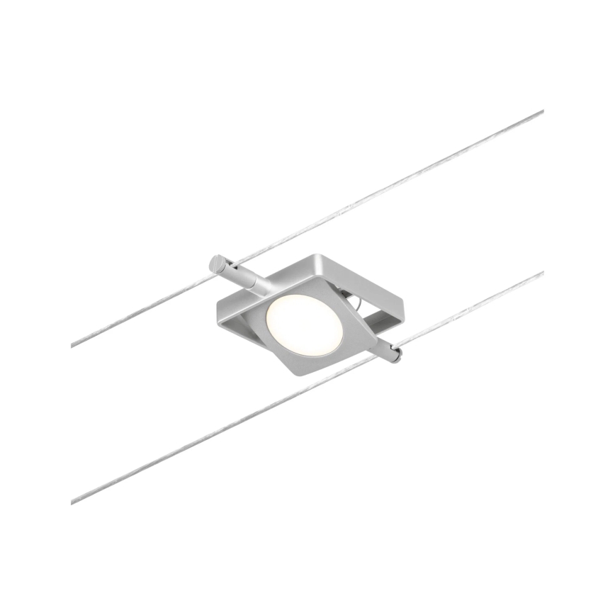 Paulmann 94420 - 5x LED/4,5W szett – komplett kábelrendszer MAC 230V matt króm