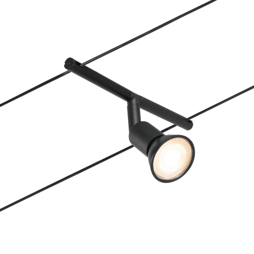 Paulmann 94446 - szett 5x GU5,3/10W, komplett SALT kábelrendszer 230V, fekete