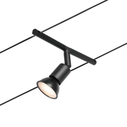 Paulmann 94446 - szett 5x GU5,3/10W, komplett SALT kábelrendszer 230V, fekete