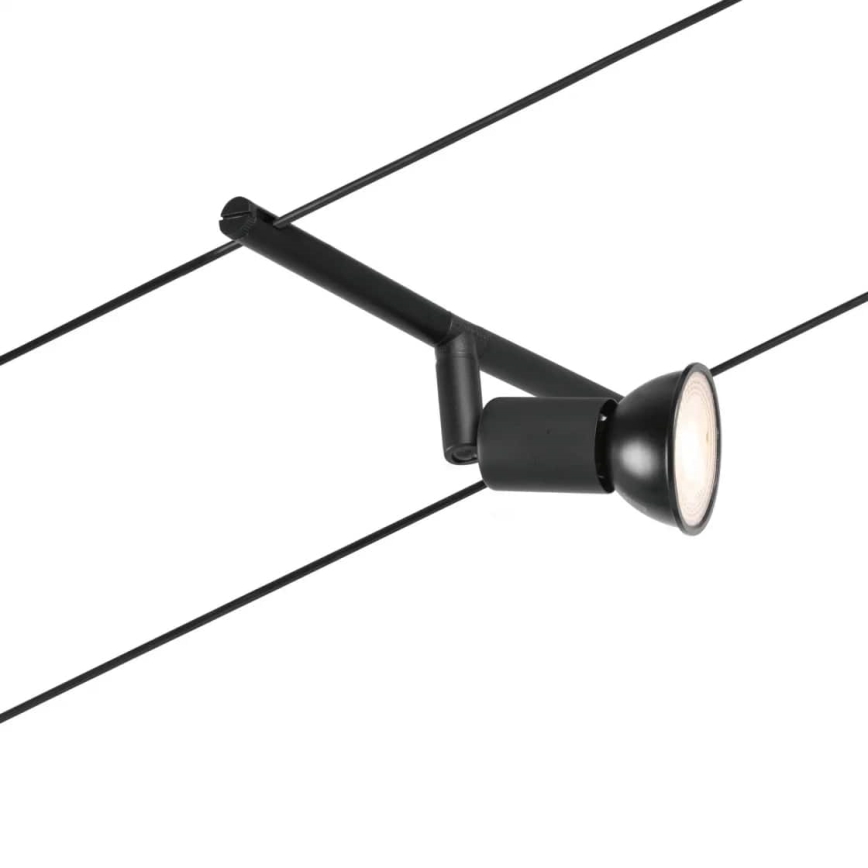 Paulmann 94446 - szett 5x GU5,3/10W, komplett SALT kábelrendszer 230V, fekete