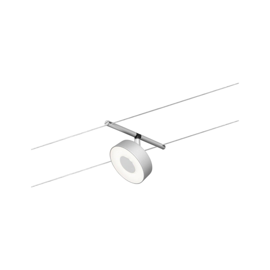 Paulmann 94475 - SZETT 5xLED/5W Komplett kábelrendszer CIRCLE 230V matt króm