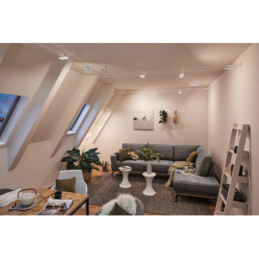 Paulmann 94483 - 5 db-os készlet LED/4,8W spotlámpa FRAME kábelrendszerhez 230V fehér