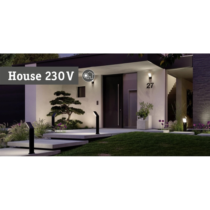 Paulmann 94502 - LED/6,8W IP65 Kültéri lámpa CONCREA 230V