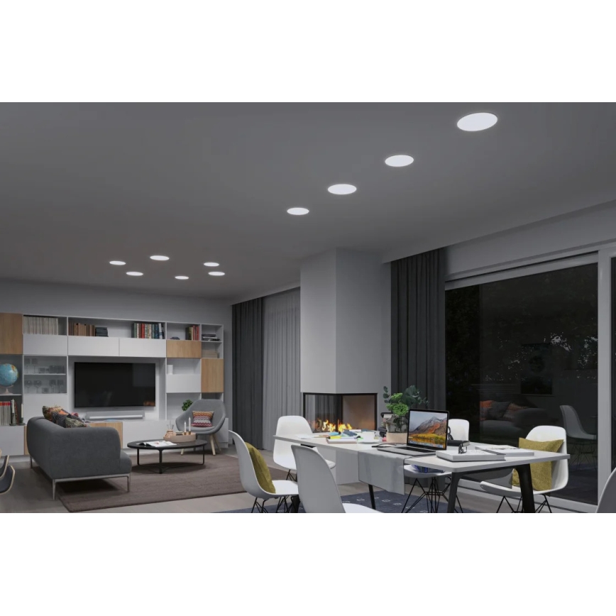 Paulmann 95386 - LED/15W IP44 Dimmelhető fürdőszobai beépíthető lámpa SMART VELUNA 230V