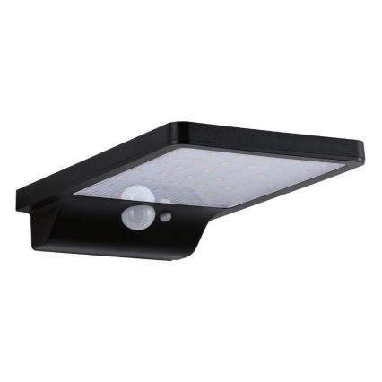 Paulmann 95393 - LED/4W IP44 Dimmelhető napelemes fali lámpa érzékelővel SOLVEIG 3,7V 2000 mAh