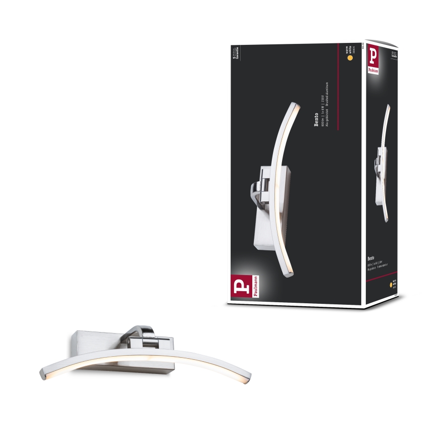 Paulmann 95556 - LED/6W Képvilágító BENTO 230 V 30 cm matt króm