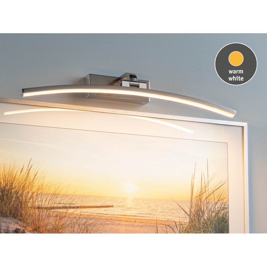 Paulmann 95558 - BENTO képkivilágító lámpa LED/10W, 230V, 50 cm, matt króm