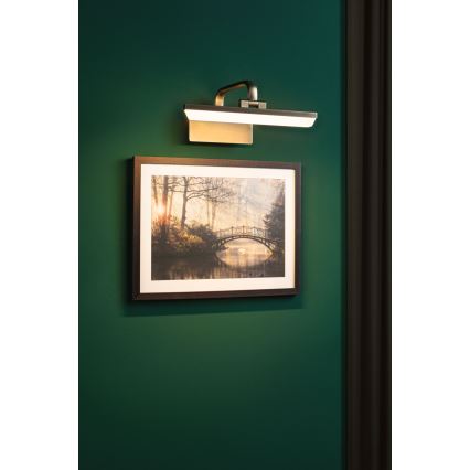 Paulmann 95568 - RENAN 30 cm képvilágító lámpa, LED/6W, 230V, sárgaréz