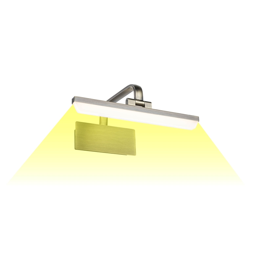 Paulmann 95568 - RENAN 30 cm képvilágító lámpa, LED/6W, 230V, sárgaréz