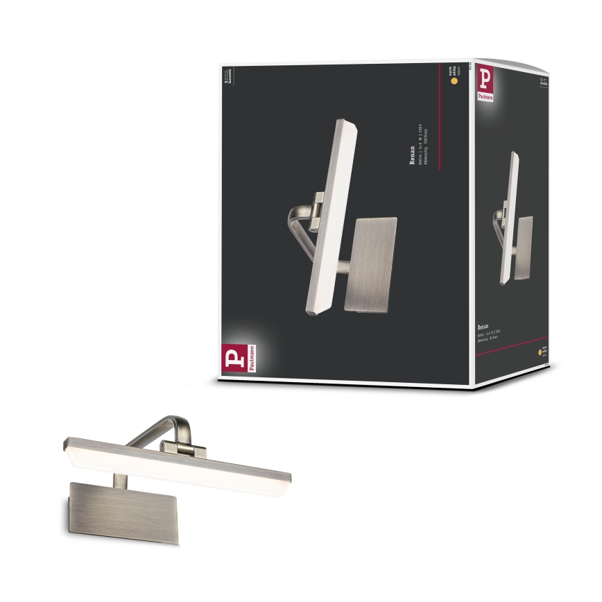 Paulmann 95568 - RENAN 30 cm képvilágító lámpa, LED/6W, 230V, sárgaréz