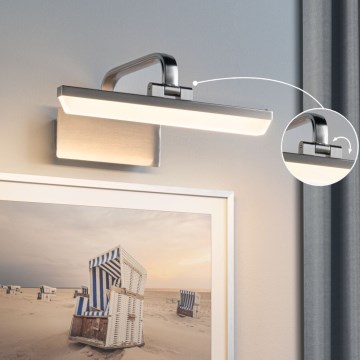 Paulmann 95571 - LED/6W képvilágító lámpa RENAN 230V 30 cm matt króm