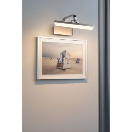 Paulmann 95571 - LED/6W képvilágító lámpa RENAN 230V 30 cm matt króm