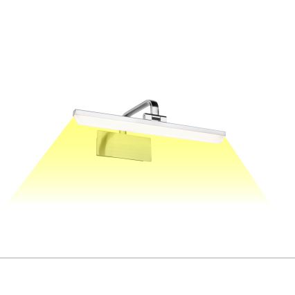 Paulmann 95572 - LED/9,5W Képvilágító lámpa RENAN 230V 40 cm matt króm