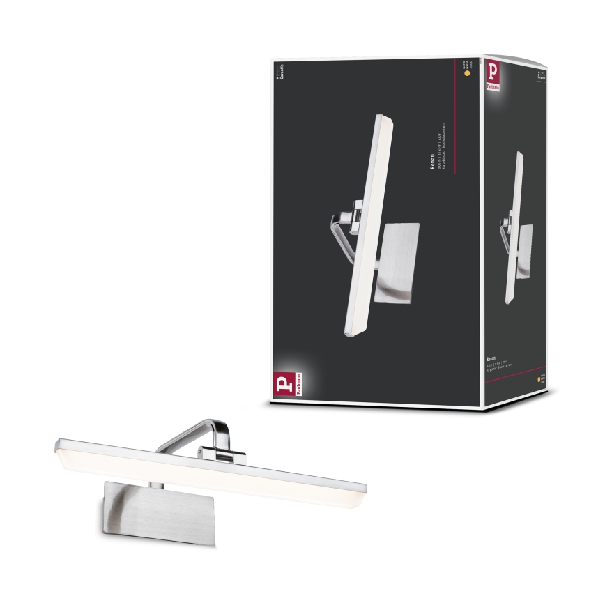 Paulmann 95572 - LED/9,5W Képvilágító lámpa RENAN 230V 40 cm matt króm