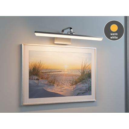 Paulmann 95573 - RENAN képvilágító lámpa LED/11W, 230V, 60 cm, matt króm