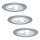 Paulmann 98351 - KÉSZLET 3x LED Beépíthető lámpa MICRO LINE 3xLED/3W/230V