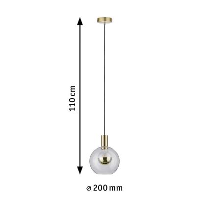 Paulmann -  Csillár zsinóron ESBEN 1xE27/20W/230V