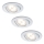 Paulmann - Nice Price 3892 - Készlet 3 x LED beépíthető lámpa 3xLED/3W/230V