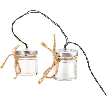 Paulmann - Pauleen 48055 - LED Napelemes lánc SUNSHINE 10xLED/0,1W/1,2V IP44