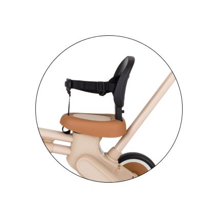 PETITE&MARS - 4 az 1-ben DRIFT gyerek tricikli Desert Sand