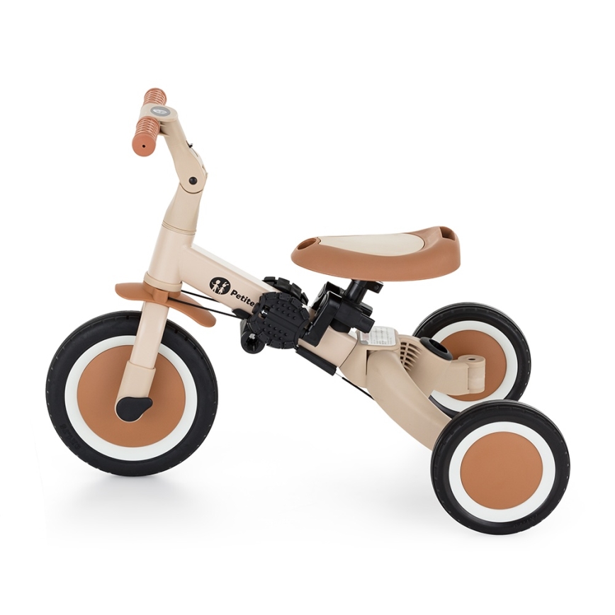 PETITE&MARS - 5 az 1-ben gyerektricikli TURBO PLUS, sivatagi homok