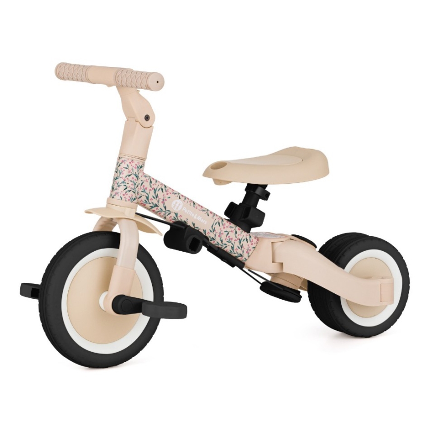 PETITE&MARS - 5 az 1-ben TURBO LIMITED gyerek tricikli Pink Meadow