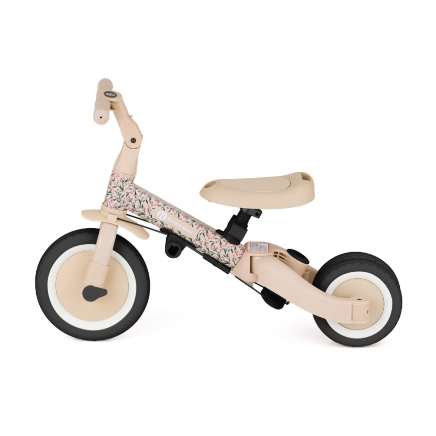 PETITE&MARS - 5 az 1-ben TURBO LIMITED gyerek tricikli Pink Meadow