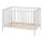 PETITE&MARS - Babaágy NELA BEECH 120x60 cm fehér/bükk
