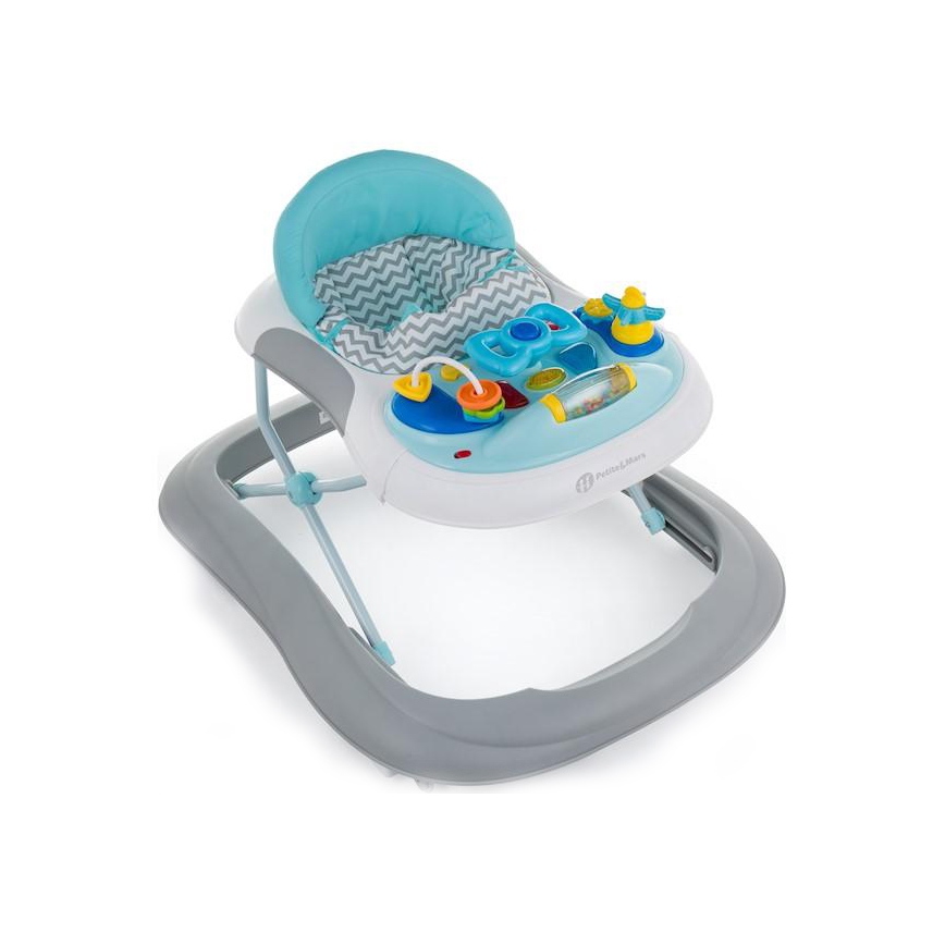 PETITE&MARS - Bébikomp dallammal MONTY kék