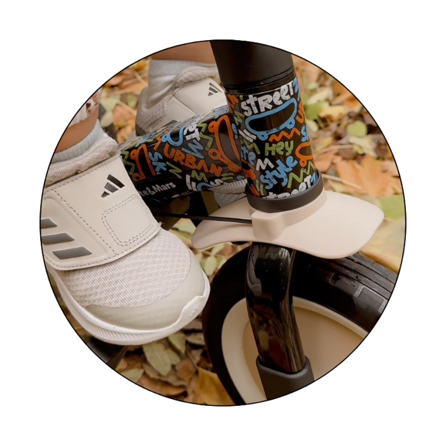 PETITE&MARS - Gyerek tricikli 5 az 1-ben TURBO LIMITED City Beat