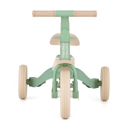 PETITE&MARS - Gyerek tricikli 5 az 1-ben TURBO LIMITED Green Twist