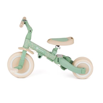 PETITE&MARS - Gyerek tricikli 5 az 1-ben TURBO LIMITED Green Twist