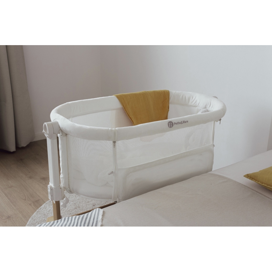 PETITE&MARS - Gyermek kiságy 2in1 GLORY